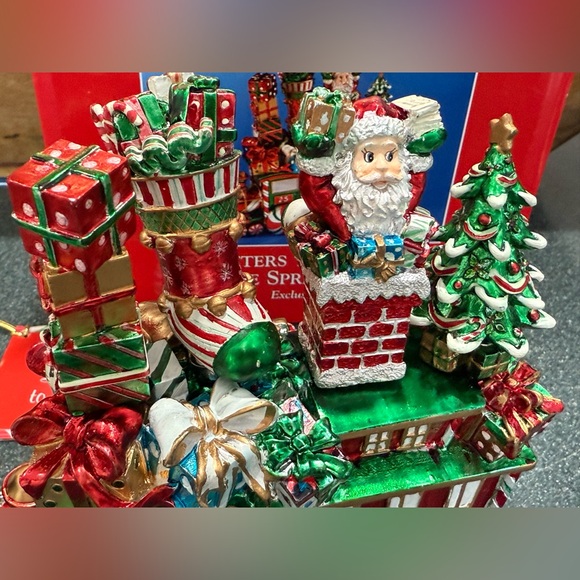 Christopher Radko Letters to Santa Christmas Train 5 Piece Spreader Set 2005 - Picture 3 of 13